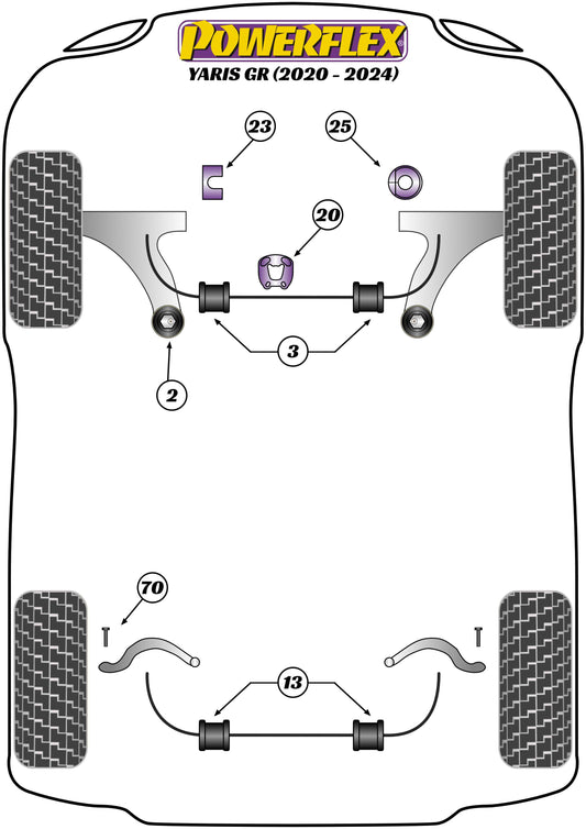 Toyota (PFF76-925) Upper Engine Mount Insert