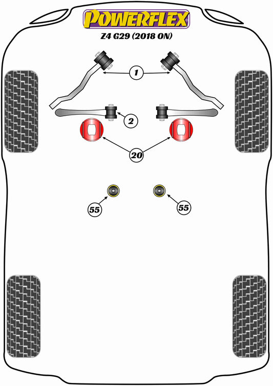 BMW (PFF5-5452) Engine Mount Insert