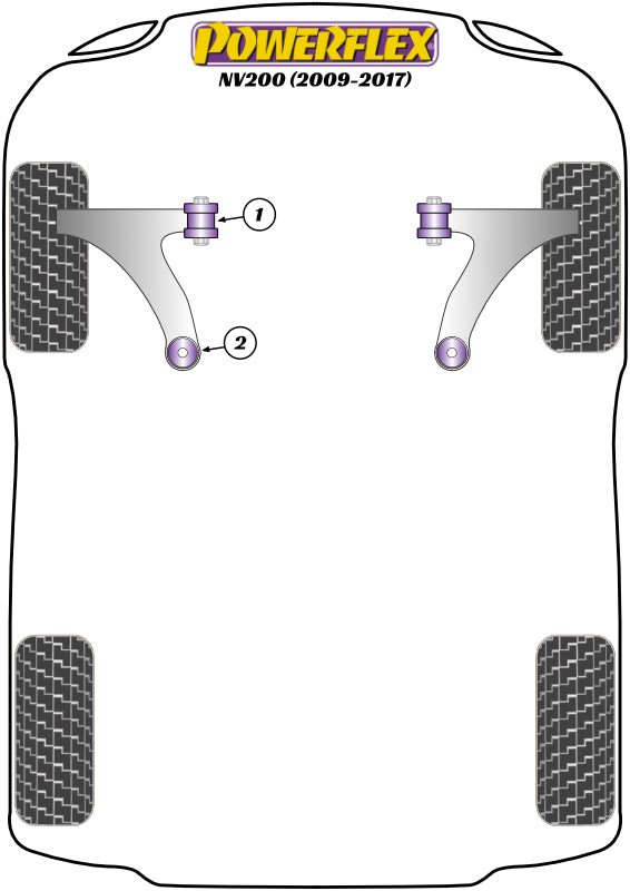 Nissan (PFF60-901) Front Arm Front Bush