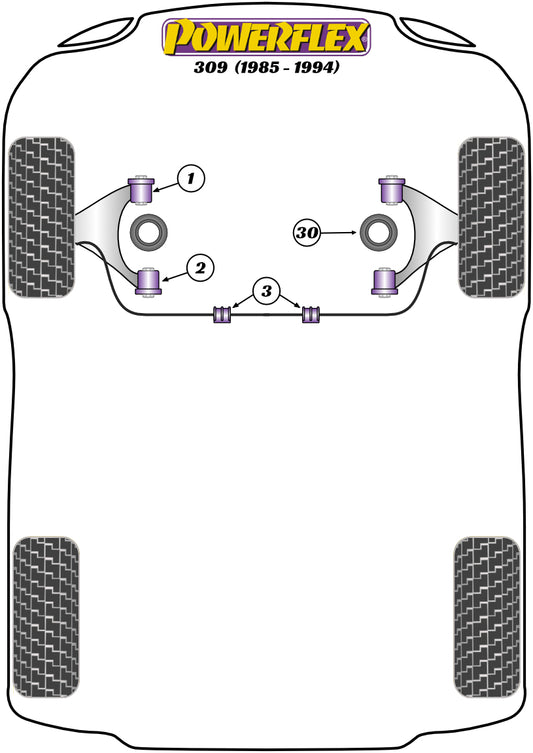 Peugeot (EXH005) Exhaust Mount