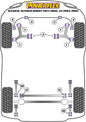 Alfa Romeo (PFR1-111) Rear Panhard Rod Bush