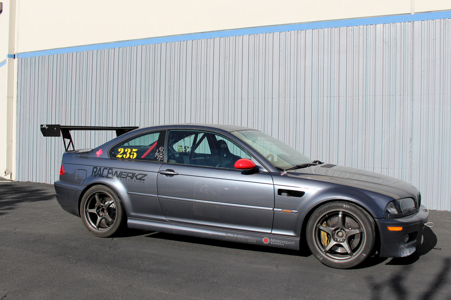 APR BMW E46 GT-250 Adjustable Wing 1998-2005