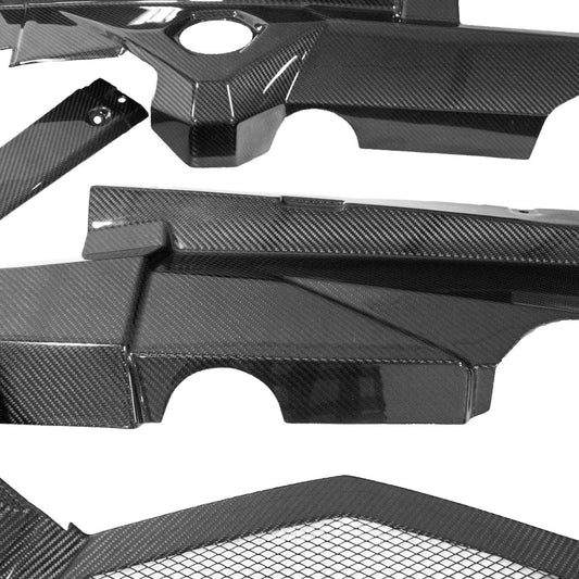 Fabspeed Carbon Fiber 5 Piece Engine Bay Set - Lamborghini Aventador (FS-CF-FER-AVEBS)