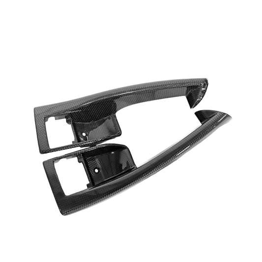 Fabspeed Carbon Fiber Inner Door Handle Pulls - Ferrari F12 Berlinetta (FS-CF-FER-F12IDHP)