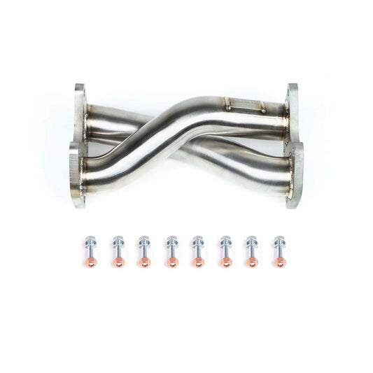 Fabspeed Ferrari F8 Tributo Rear Center Muffler Bypass X Pipe 2020 Onwards (FS.FER.F8.MB)