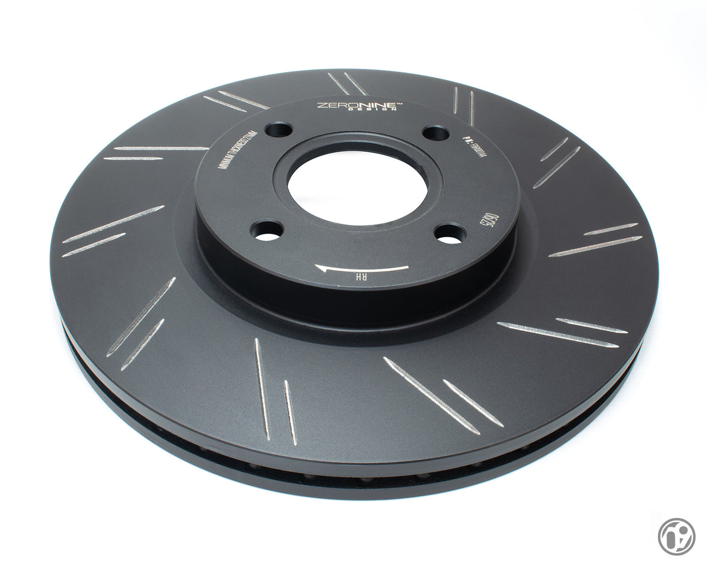 09D Grooved Front Brake Disc Pair  [Fiesta ST Mk7/Mk8/8.5] (FBR001AA)