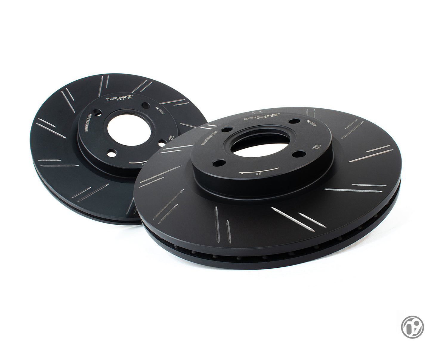 09D Grooved Front Brake Disc Pair  [Fiesta ST Mk7/Mk8/8.5] (FBR001AA)