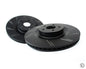 09D Grooved Front Brake Disc Pair [Focus RS Mk3] (FBR029AA)