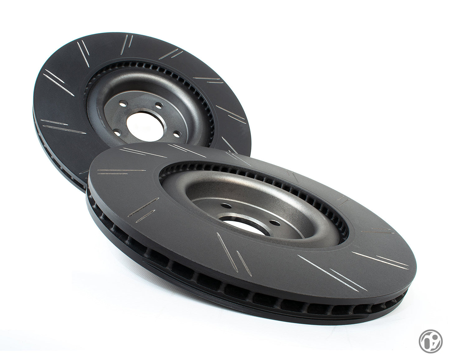 09D Grooved Front Brake Disc Pair [Focus RS Mk3] (FBR029AA)