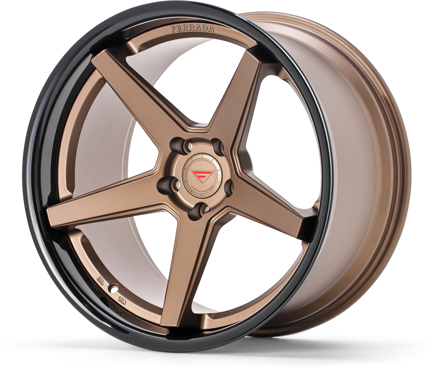 Ferrada Wheels FR3  Matte Bronze With Gloss Black Lip