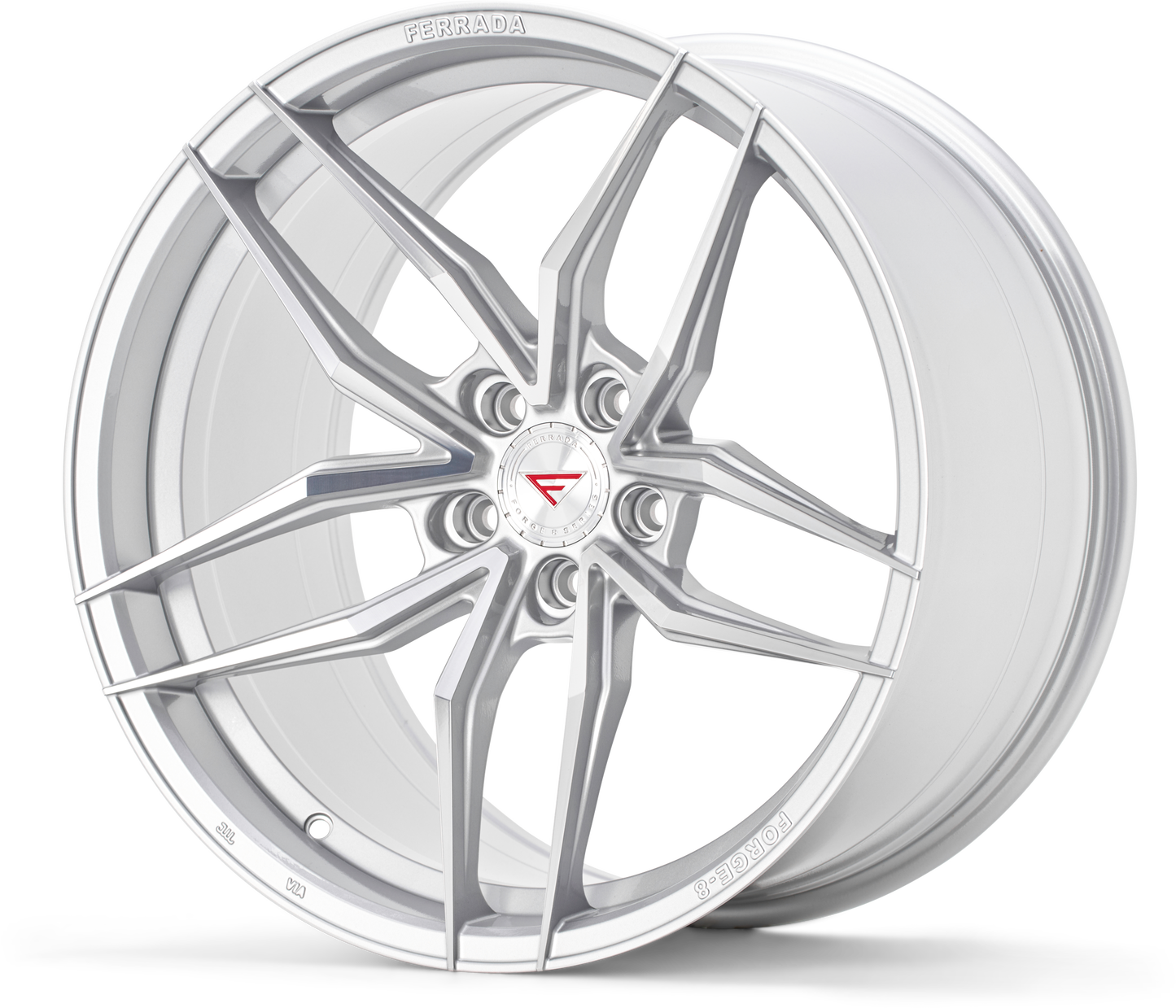 Ferrada Wheels FR5 Forge-8 Machine Silver
