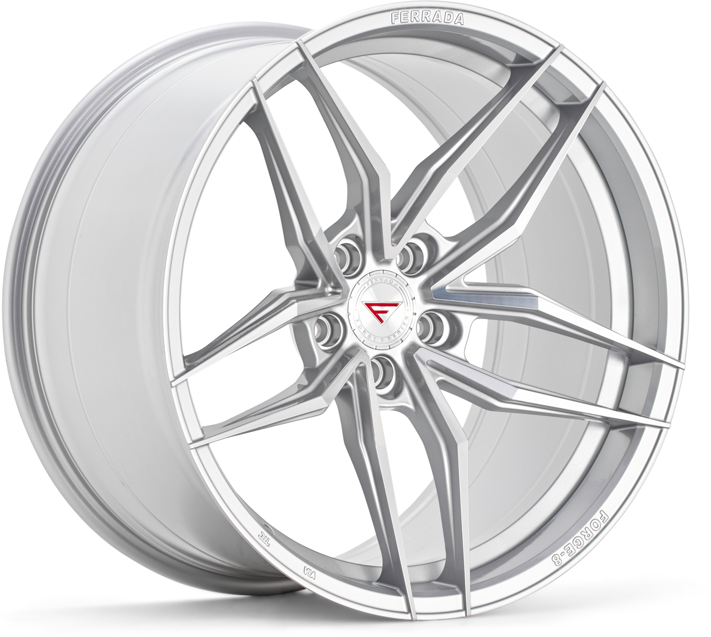 Ferrada Wheels FR5 Forge-8 Machine Silver