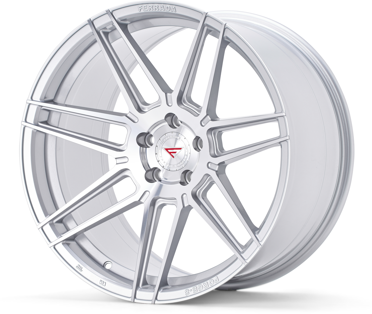 Ferrada Wheels FR6 Forge-8 Machine Silver