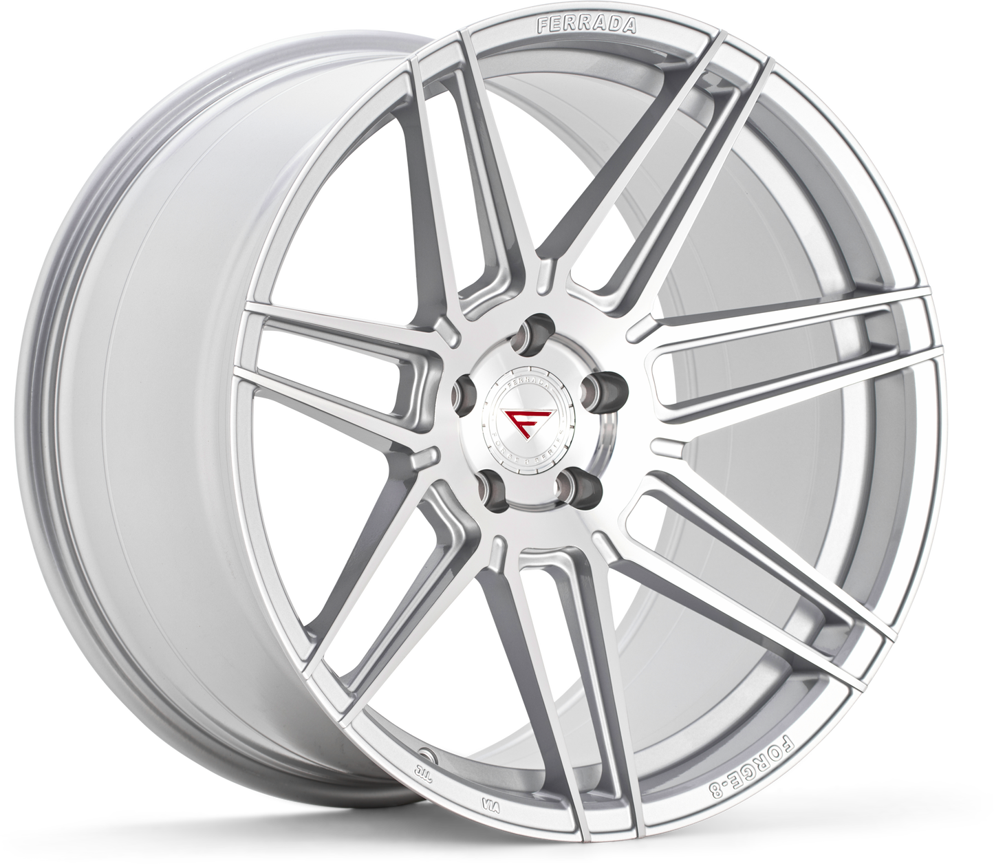 Ferrada Wheels FR6 Forge-8 Machine Silver