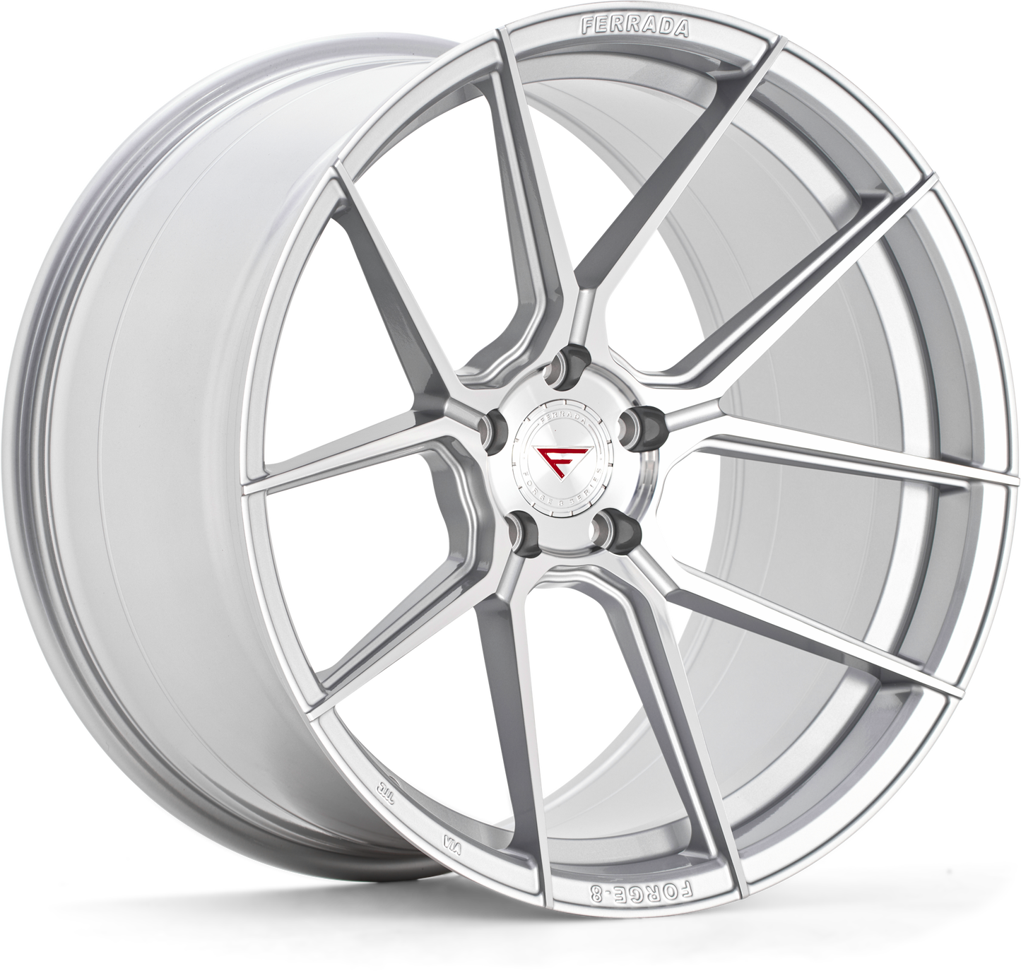 Ferrada Wheels FR8 Forge-8 Machine Silver