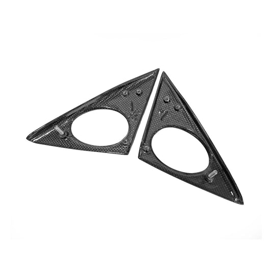 Fabspeed Carbon Fiber Outer Mirror Triangle Trim 360 Ferrari (FS-CF-FER-360DMT)