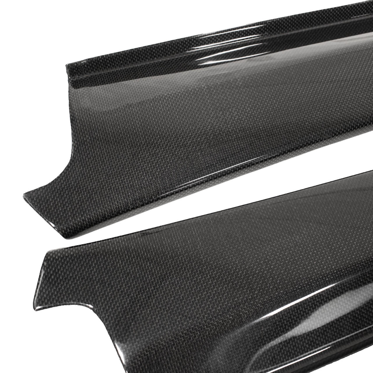 Fabspeed Carbon Fiber Door Steps with Raised "Ferrari" Red Script 360 Ferrari (FS-CF-FER-3F4DSSR)