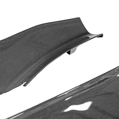 Fabspeed Carbon Fiber Inner Door Panel Inserts - Ferrari 458 Italia/Spider (FS-CF-FER-458DPT)