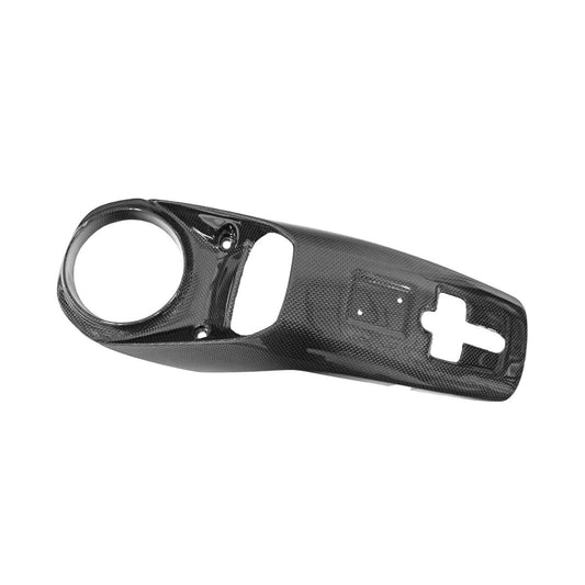 Fabspeed Carbon Fiber Engine Bay Lock Latch Plate - Ferrari F8 Tributo/Spider, 488 GTB & Spider 2016 Onwards (FS-CF-FER-F8LC)