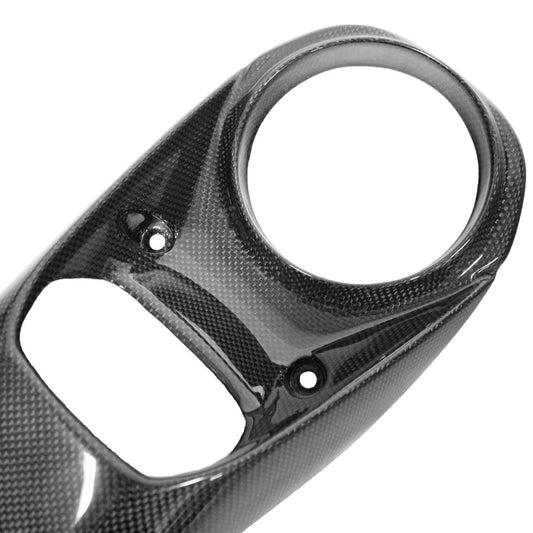 Fabspeed Carbon Fiber Engine Bay Lock Latch Plate - Ferrari F8 Tributo/Spider, 488 GTB & Spider 2016 Onwards (FS-CF-FER-F8LC)