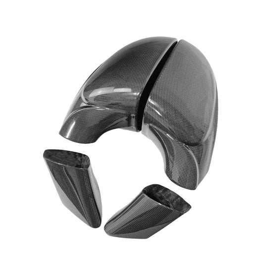 Fabspeed Carbon Fiber Side Mirror Housings - Ferrari 458 Italia/Spider (FS-CF-FER-458SM)