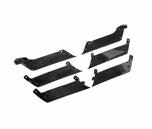 Fabspeed Carbon Fiber Front Fender Vent Winglets - Ferrari 458 Speciale and Aperta (FS-CF-FER-458SFW)