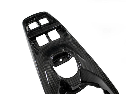 Fabspeed Carbon Fiber Center Console Window Switch Plate - Ferrari 488 GTB/Spider (FS-CF-FER-488CCT)