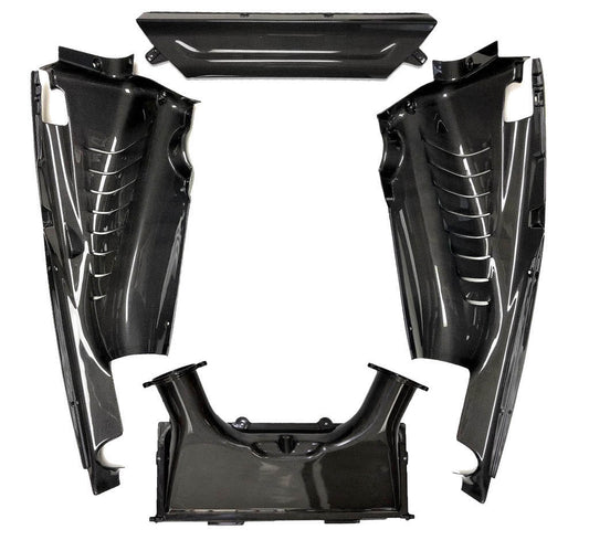 Fabspeed Carbon Fiber 4 Piece Engine Bay Set - Ferrari 488 GTB Coupe (FS-CF-FER-488EBPC4)