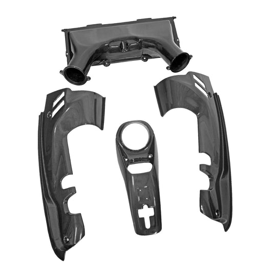 Fabspeed Carbon Fiber 4 Piece Engine Bay Set - Ferrari 488 Spider/Pista (FS-CF-FER-PIEBPS4)