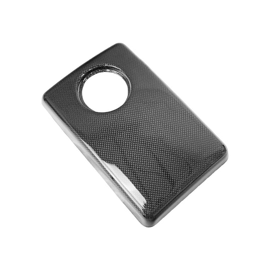 Fabspeed Flat Top Carbon Fiber Coolant Tank Cover Without Tabs - F430 Ferrari (FS-CF-FER-430CTC)
