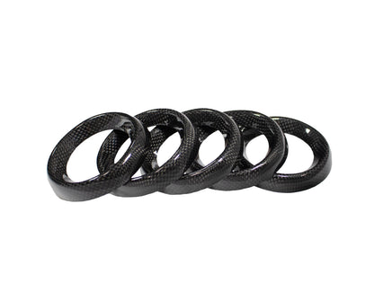 Fabspeed Carbon Fiber Vent Ring Covers - Ferrari 360 (FS-CF-FER-3F4VRS-360)