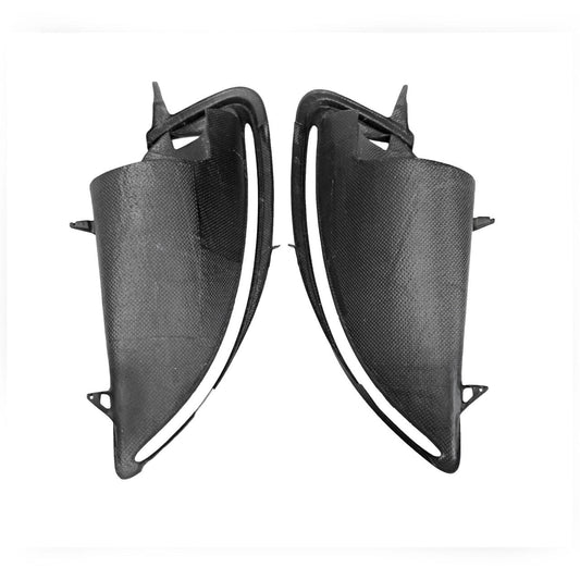 Fabspeed Carbon Fiber Headlight Housing Bezels Matte Finish - Ferrari F430 (FS-CF-FER-430HLB)