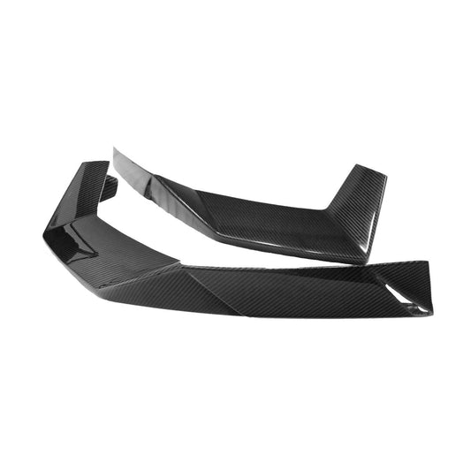 Fabspeed Carbon Fiber Front Bumper Splitters - Lamborghini Aventador (FS-CF-LAM-AVBLS)