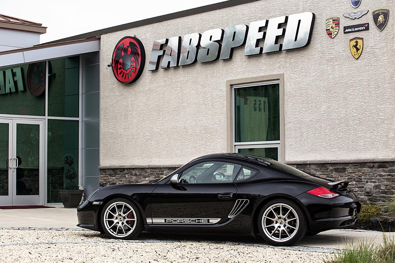 Fabspeed Porsche 987.2 Boxster / Cayman, Cayman R, Spyder TrackTec Valved Bypass Exhaust System 2009-2012 (FS.POR.9872.TTCXVC)