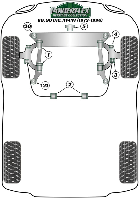 Audi (PFF85-235H) Engine Mount Stopper Bush