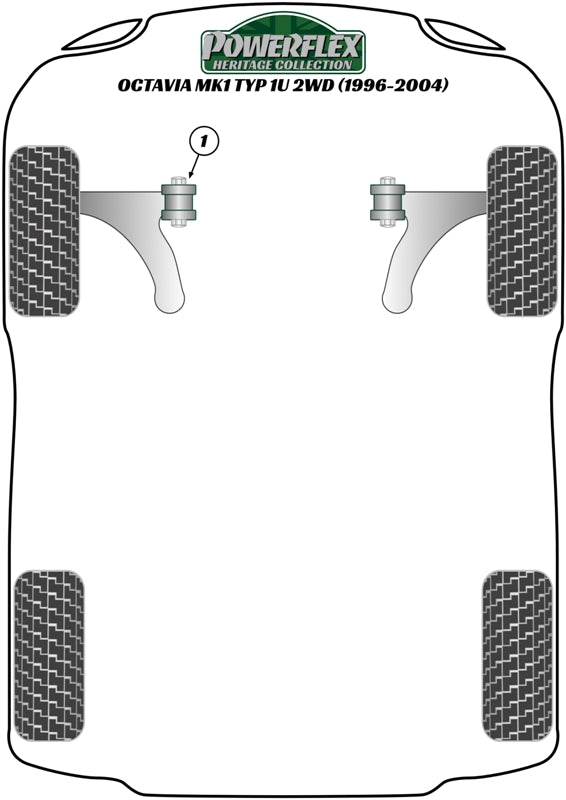 BMW (PFR5-632H) Rear Diff Rear Mounting Bush