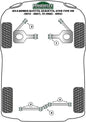 Alfa Romeo (PFR1-211H) Rear Watts Linkage Coupling Centre Bush