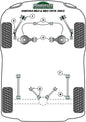 Ford (PFF19-3621H) Front Anti Roll Bar Link Set