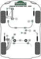 Porsche (PFR57-415H) Engine/Transmission Carrier Bush