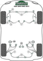 BMW (PFF5-2003-16H) Anti Roll Bar Bush 16mm