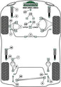 Saab (PFF66-405H) Front Shock Top Mount