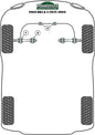 Volkswagen (PFF85-105H) Front Anti Roll Bar Mount 18mm