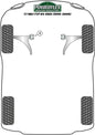 Audi (PFF85-420RH) Front Engine Mount Dog Bone (Diesel)