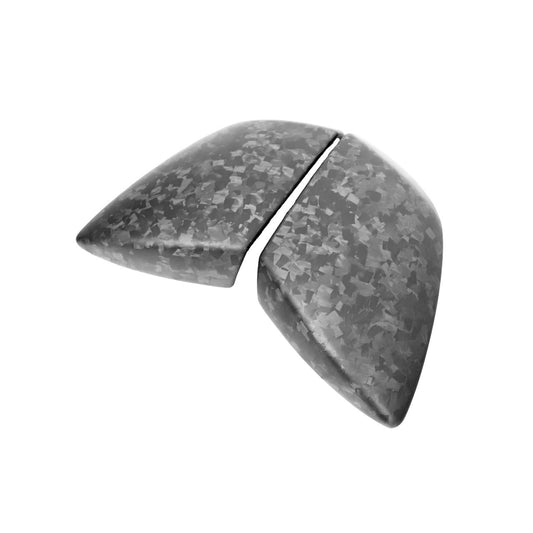 Fabspeed Carbon Fiber Matte Forged Mirror Caps - Lamborghini Huracan (FS-CF-LAM-HUMFMC)