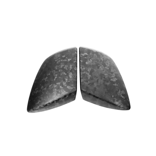 Fabspeed Carbon Fiber Matte Forged Mirror Caps - Lamborghini Huracan (FS-CF-LAM-HUMFMC)