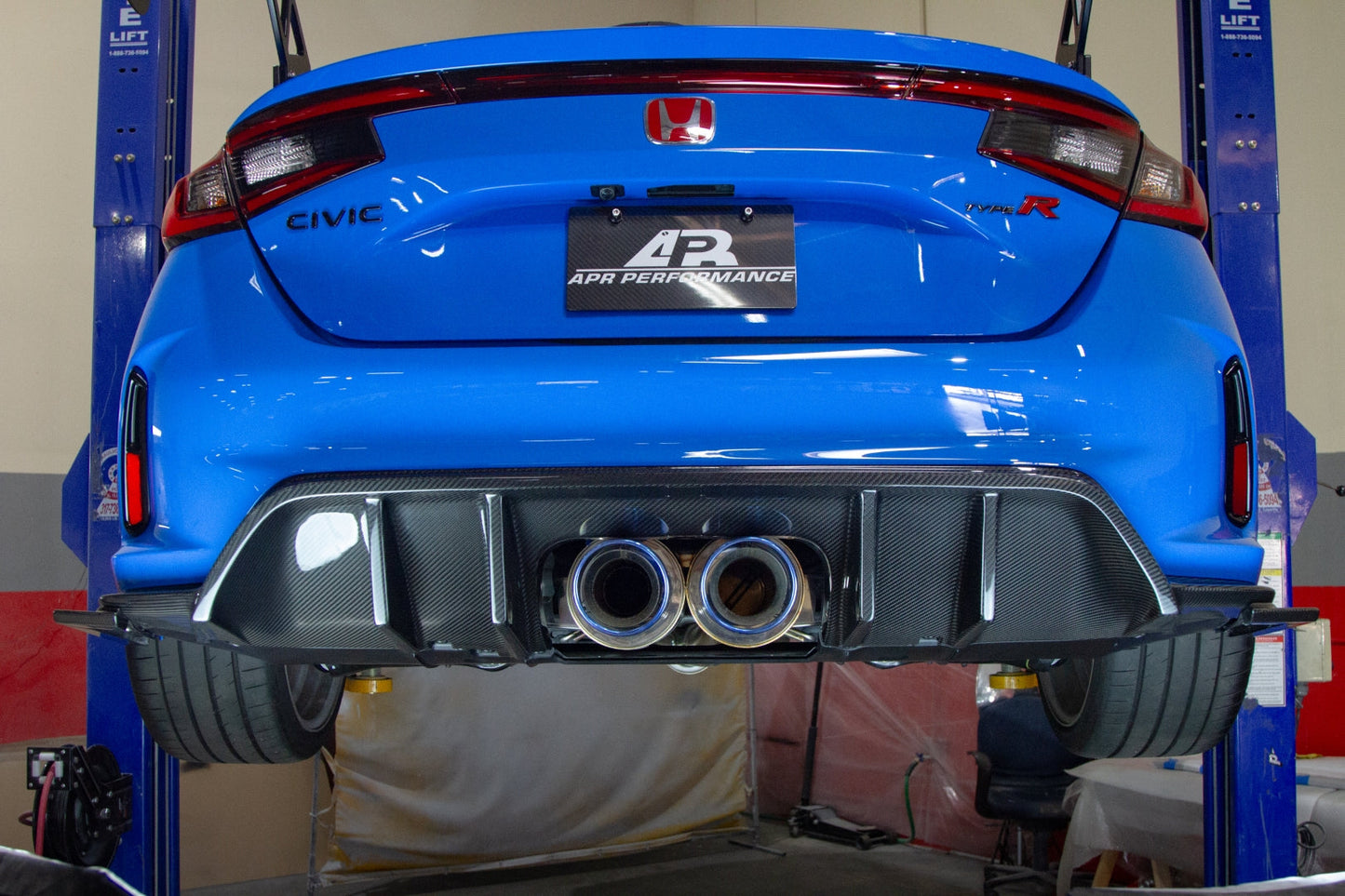 APR Honda FL5 Civic Type R Rear Diffuser 2023-Onwards
