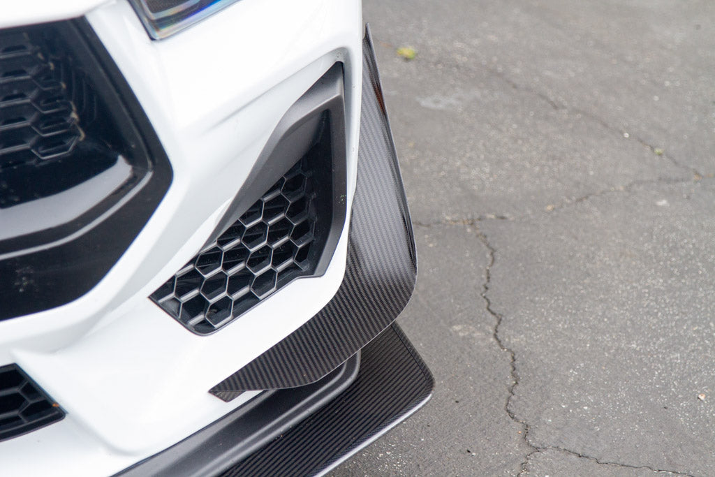 APR 2024 to Onwards -Ford Mustang GT S650 Front Bumper Canards