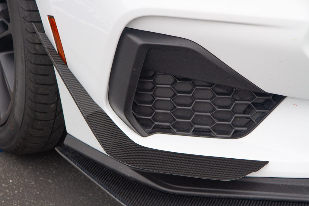 APR 2024 to Onwards -Ford Mustang GT S650 Front Bumper Canards