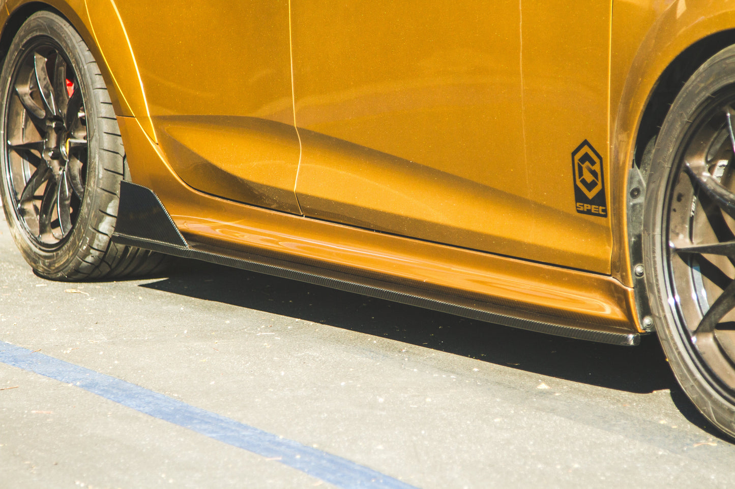 APR Acura Integra Type S DE5 Side Rocker Extensions/ Side Skirt 2023-Onwards