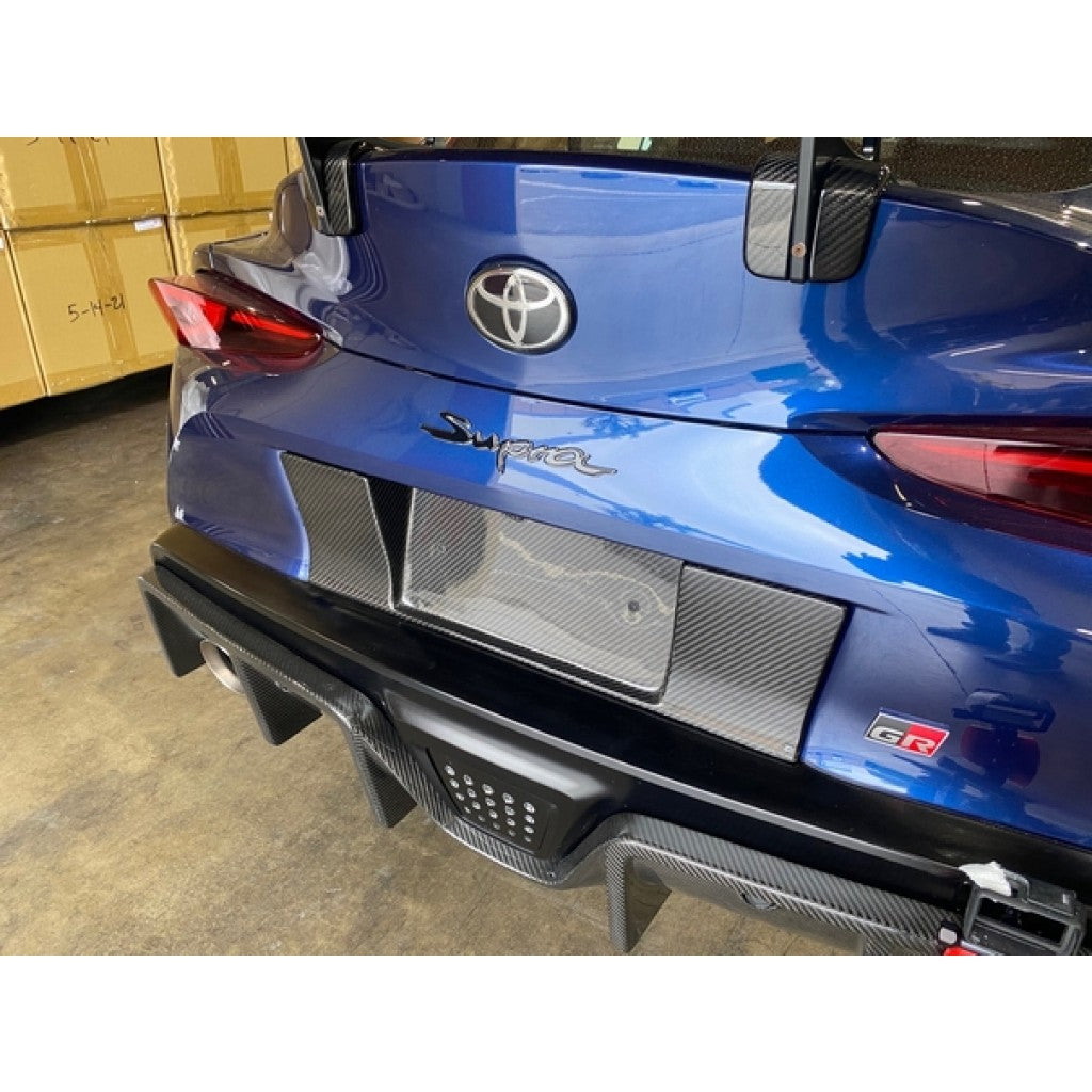 APR Toyota Supra A90 License Plate Backing 2020-2023